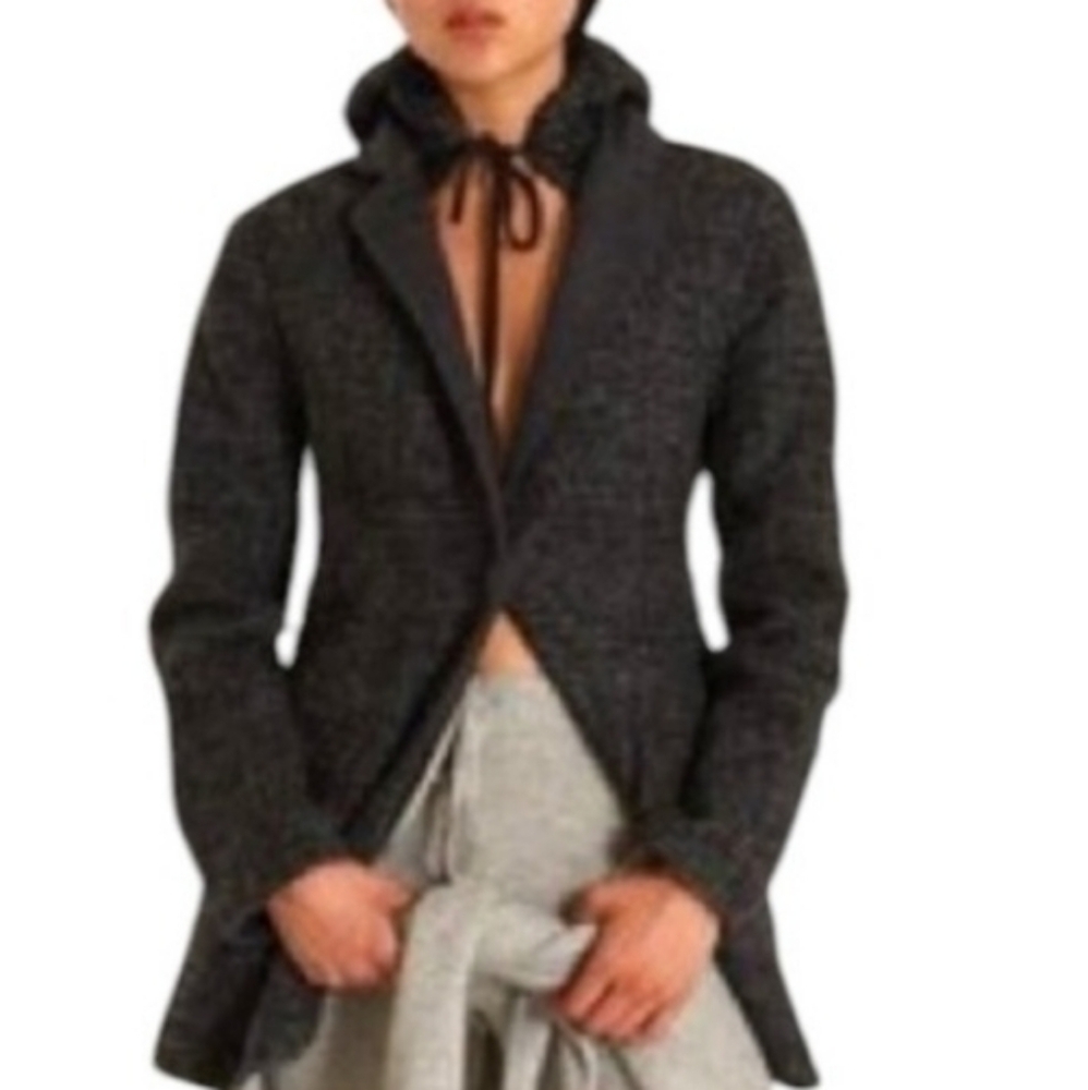NWT THAKOON | $275 Plaid Hooded Jacket - Picture 4 of 9